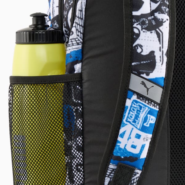 Mochila estampada PUMA Phase, PUMA Black-Sreet Style AOP, large-MEX