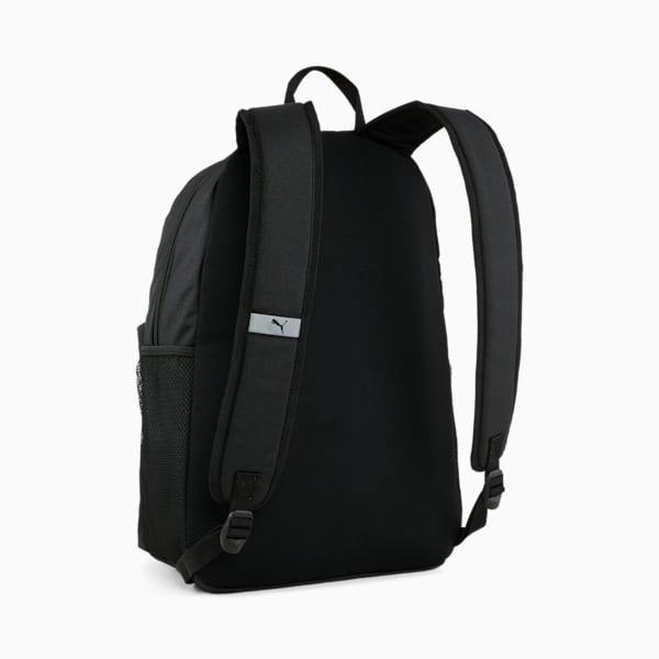 PUMA Phase Patch Backpack, PUMA Black, large-ZAF