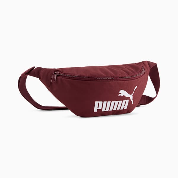 PUMA Phase 2L Waist Bag, Ruby Shimmer, large-ZAF