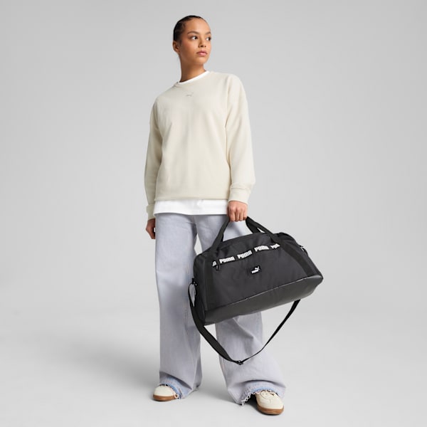 Bolso deportivo pequeño PUMA Phase Tape, PUMA Black, large-ARG