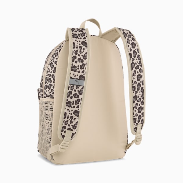 Mochila estampada PUMA Phase, Toasted Almond-Animal-AOP, large-MEX