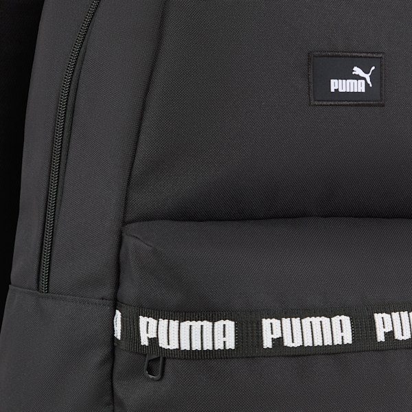 PUMA Phase Tape Backpack, PUMA Black, large-ZAF