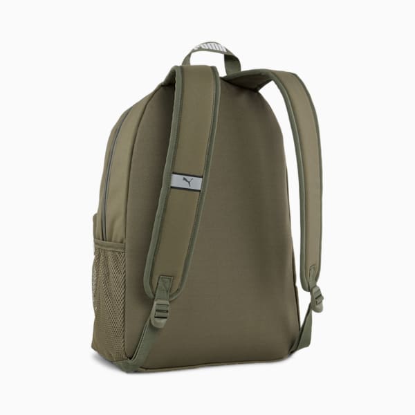 PUMA Phase Tape Backpack, PUMA Olive, large-ZAF