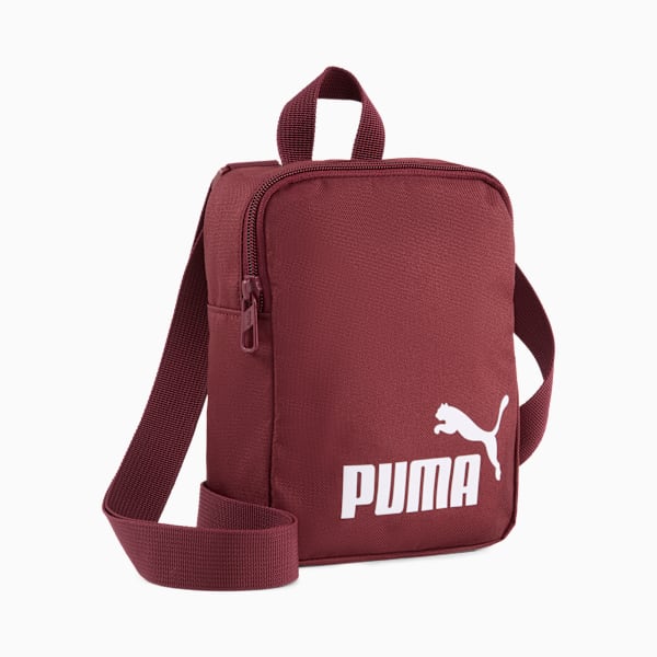 PUMA Phase Portable Bag, Ruby Shimmer, large-ZAF