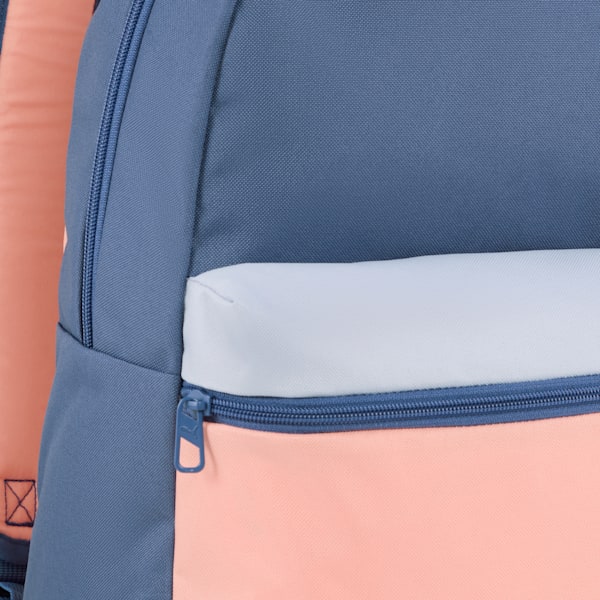 PUMA Phase Colour-block Backpack, Blue Crystal-Colorblock, large-ZAF
