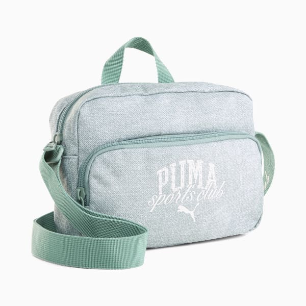PUMA Phase Class 2.5L Crossbody Bag, Green Moon, large-ZAF