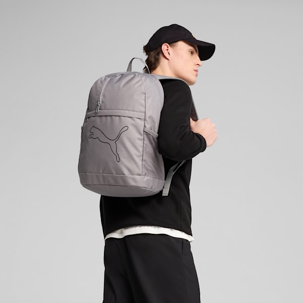 PUMA Plus 20L Backpack, Cast Iron, large-ZAF