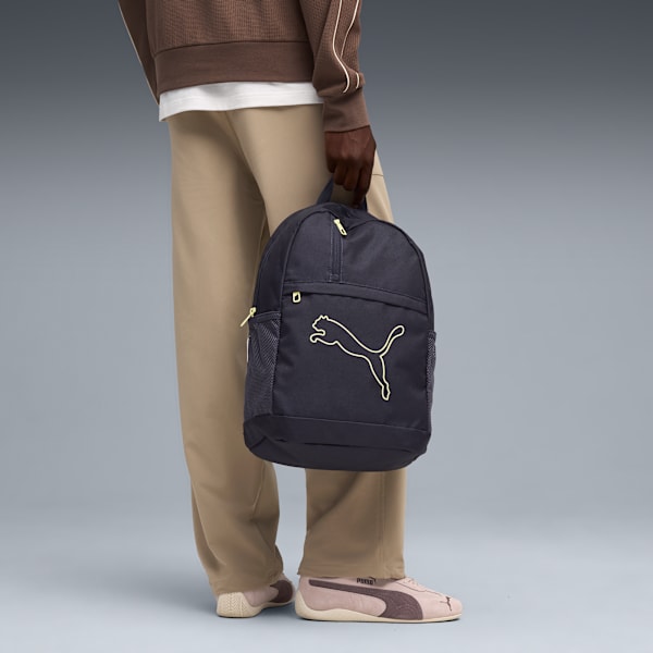 PUMA Plus 20L Backpack, New Navy-Fresh Yellow, large-ZAF