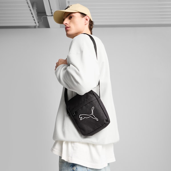 PUMA Plus Portable Bag, PUMA Black, large-ZAF