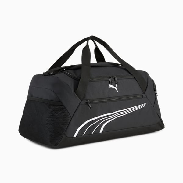 Fundamental 34L Small Sports Bag, PUMA Black, large-MEX