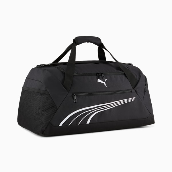 Fundamental 49L Medium Sports Bag, PUMA Black, large-ZAF