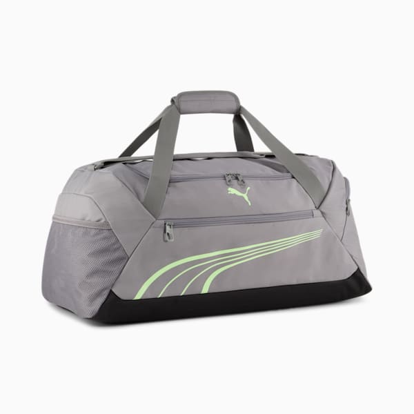 Bolso deportivo mediano PUMA Fundamental, Cast Iron, large-MEX