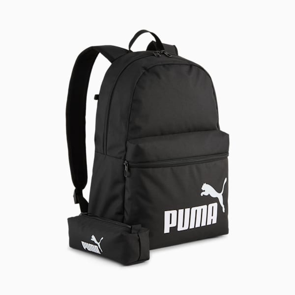 PUMA Phase Backpack Set, PUMA Black, large-ZAF