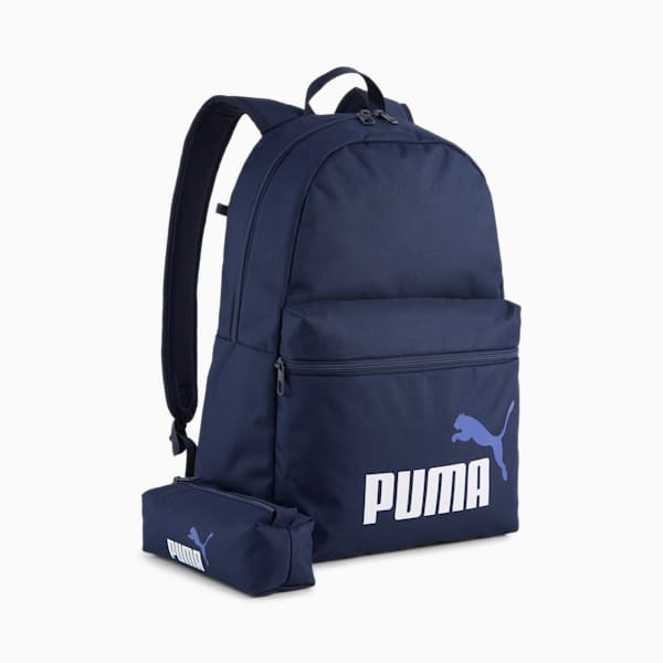 PUMA Phase Backpack Set, PUMA Navy, large-ZAF