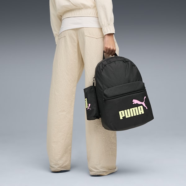 PUMA Phase Backpack Set, PUMA Black-Fizzy Light, large-ZAF