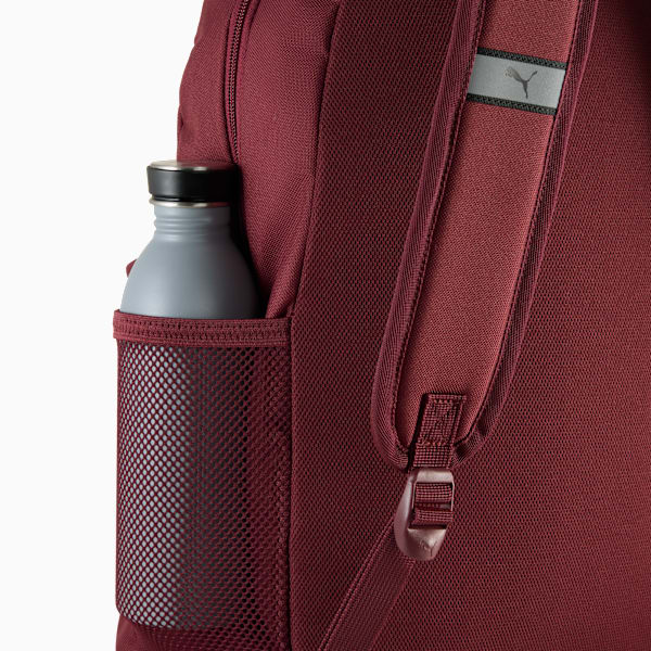PUMA Phase Backpack Set, Ruby Shimmer-Glowing Red, large-ZAF