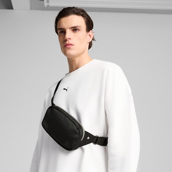 Porsche Legacy 1.5L Waist Bag, PUMA Black, large-ZAF