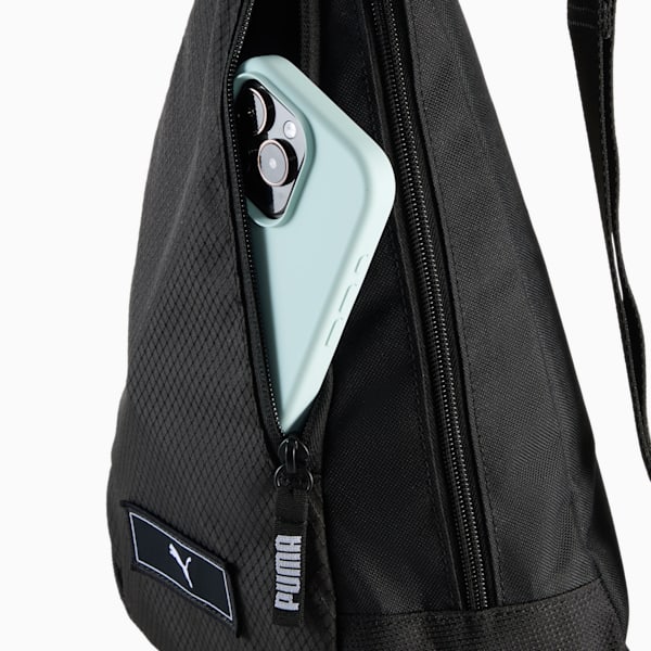 PUMA Deck 4L Sling Bag, PUMA Black, large-ZAF