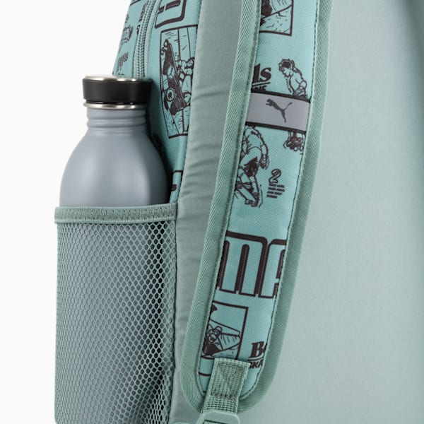 Mochila pequeña estampada PUMA Phase, Green Moon-Mid 90ies, large-ARG