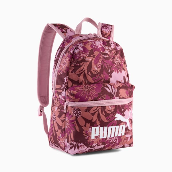 PUMA Phase Small 13L Backpack, Ruby Shimmer-Nature 2.0, large-ZAF