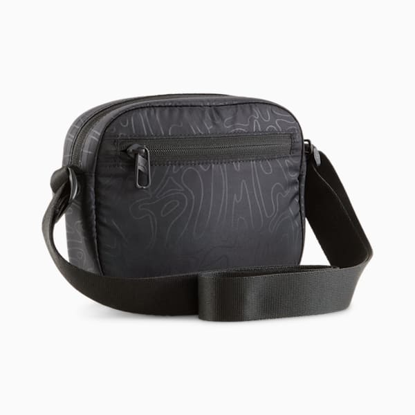 Pop 1L Crossbody Bag Women, PUMA Black-Graffiti AOP, large-ZAF
