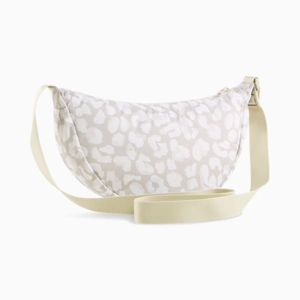 Pop 3L Half Moon Bag Women, Desert Dust-Animal AOP, large-ZAF