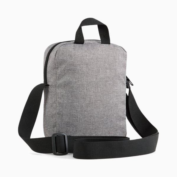 PUMA Buzz Heather Portable Bag, Medium Gray Heather, large-ZAF