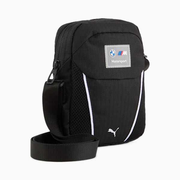 BMW M Motorsport Portable Bag, PUMA Black, large-ZAF