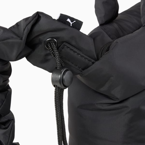 Bolso shopper pequeño holgado para mujer, PUMA Black, large-MEX