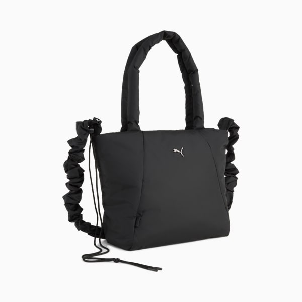 Slouchy Small Shopper Women, PUMA Black, large-ZAF