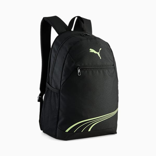 Fundamental 20L Backpack Youth, PUMA Black-Fizzy Light, large-ZAF