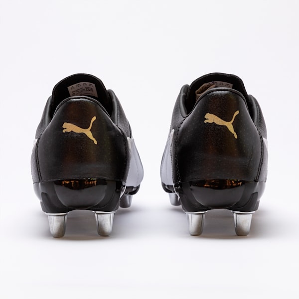 Botines Borussia H8 de Rugby, Puma Black-Puma White-Gold, large-ARG