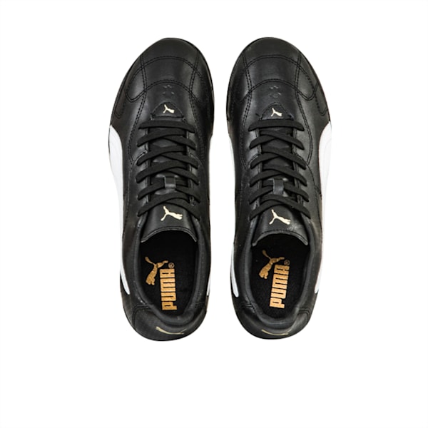 Botines de futsal Borussia TT, Puma Black-Puma White-Gold, large-ARG
