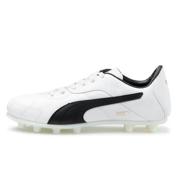 Botines de Fútbol Borussia FG, Puma White-Puma Black, large-ARG