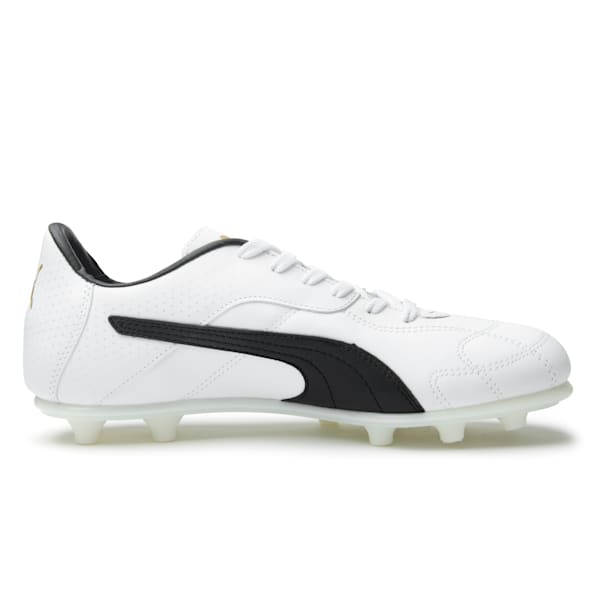 Botines de Fútbol Borussia FG, Puma White-Puma Black, large-ARG