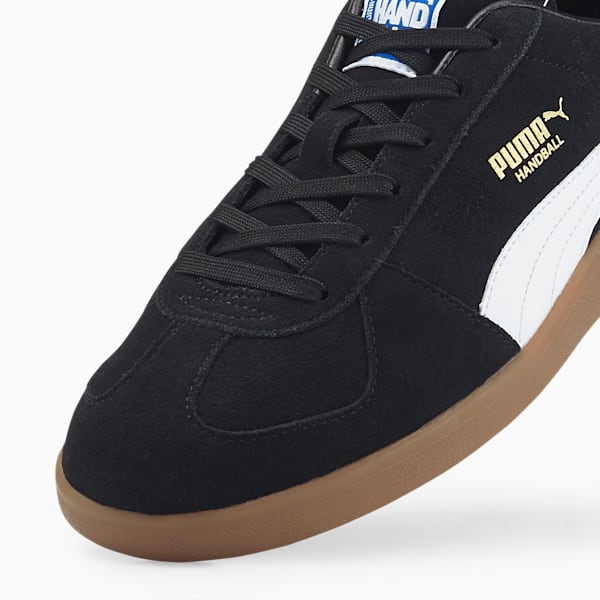 PUMA Handball Shoes, Puma Black-Puma White-Gum, large-ZAF