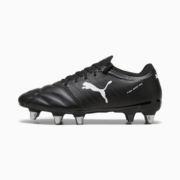 Avant Pro Men's Rugby Boots, PUMA Black-PUMA White, large-ZAF