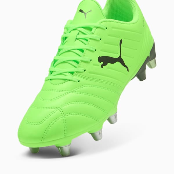 Avant Men's Rugby Boots, Green Glare-PUMA Black-Galactic Gray, large-ZAF