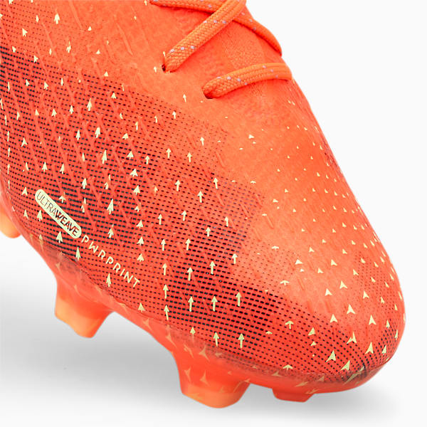 ULTRA Ultimate FG/AG Football Boots Unisex, Fiery Coral-Fizzy Light-Puma Black, large-ZAF