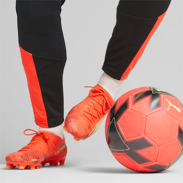 ULTRA Ultimate FG/AG Football Boots Unisex, Fiery Coral-Fizzy Light-Puma Black, large-ZAF