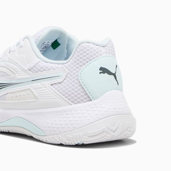 Solarstrike II Indoor Sports Shoes, Puma White-Shadow Gray-Nitro Blue, large-ZAF