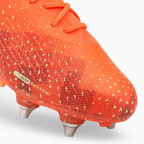 ULTRA Ultimate MxSG Football Boots Unisex, Fiery Coral-Fizzy Light-Puma Black, large-ZAF