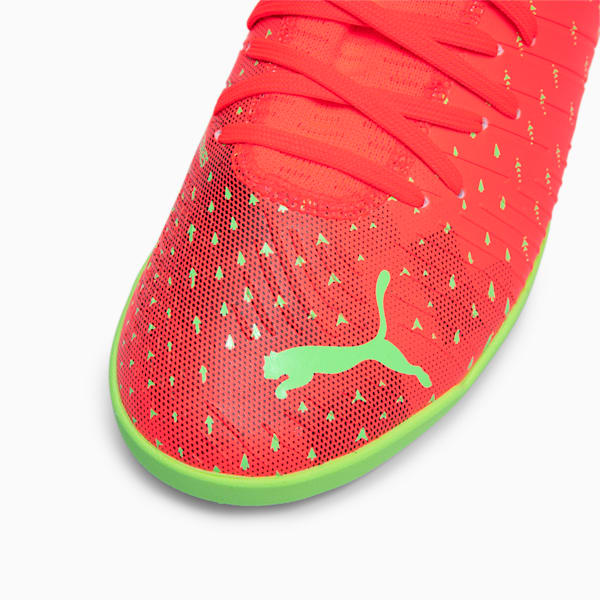 FUTURE 4.4 TT Football Boots Youth, Fiery Coral-Fizzy Light-Puma Black-Salmon, large-ZAF
