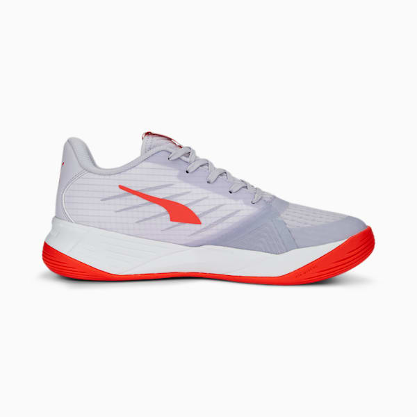 Accelerate Pro II Indoor Sports Shoes Women, Spring Lavender-Red Blast-PUMA White, large-ZAF