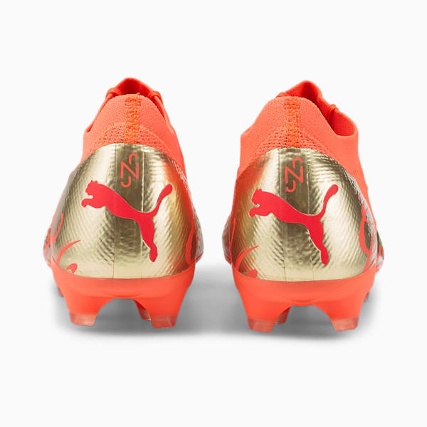 Neymar Jr FUTURE 3.4 FG/AG Football Boots Men, Fiery Coral-Gold, large-ZAF