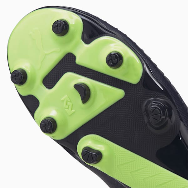 Botines de fútbol FUTURE 3.4 FG/AG juveniles, Parisian Night-Fizzy Light-Pistachio, large-ARG