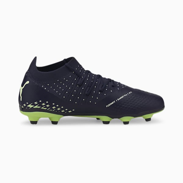 Botines de fútbol FUTURE 3.4 FG/AG juveniles, Parisian Night-Fizzy Light-Pistachio, large-ARG