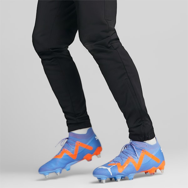Botines de fútbol FUTURE ULTIMATE MxSG, Blue Glimmer-PUMA White-Ultra Orange, large-ARG