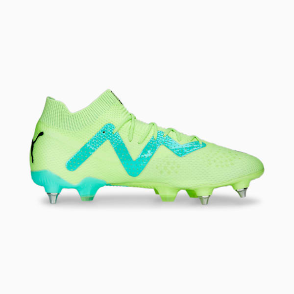 FUTURE ULTIMATE MxSG Football Boots Unisex, Fast Yellow-PUMA Black-Electric Peppermint, large-ZAF