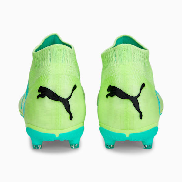 FUTURE Match+ LL FG/AG Football Boots Unisex, Fast Yellow-PUMA Black-Electric Peppermint, large-ZAF